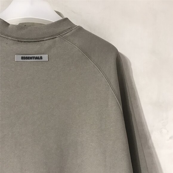 Fear of God Grey Print Crew Neck Sweatshirt - Picture 3 of 8